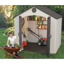 Lifetime 8x5 Plastic Storage Shed Kit (6418)