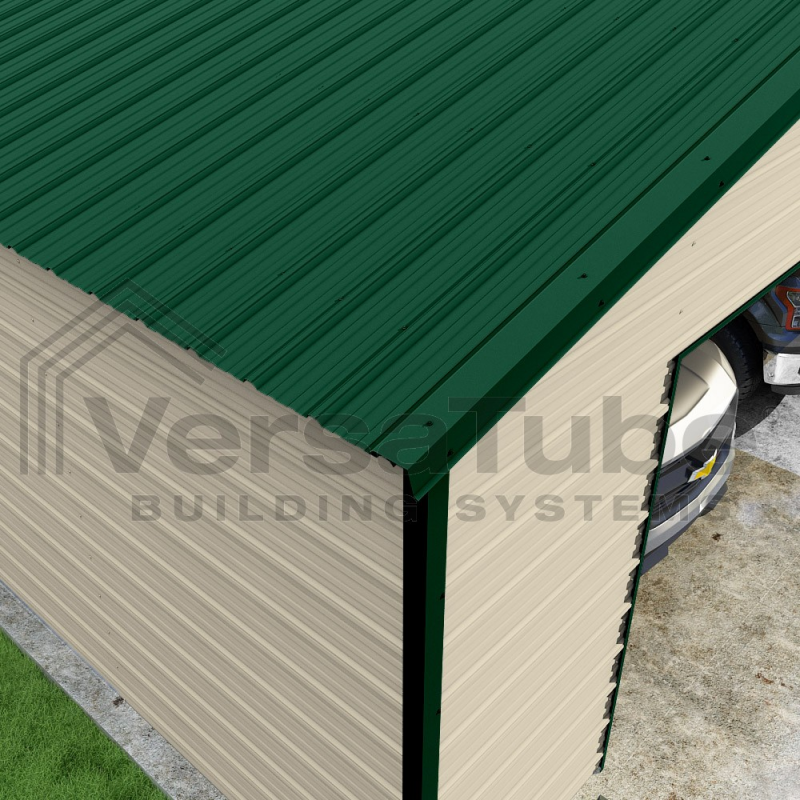 Versatube 24x24x8 Frontier Steel Garage KIt (FB3242408616)