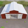 Versatube Highlander Horse Barn 36x36x13/8 (VTHHB3636)