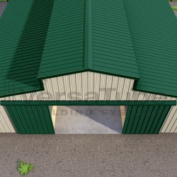 Versatube Highlander Horse Barn 36x36x13/8 (VTHHB3636)