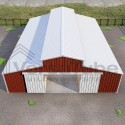 Versatube Highlander Horse Barn 36x48x13/8 (VTHHB3648)
