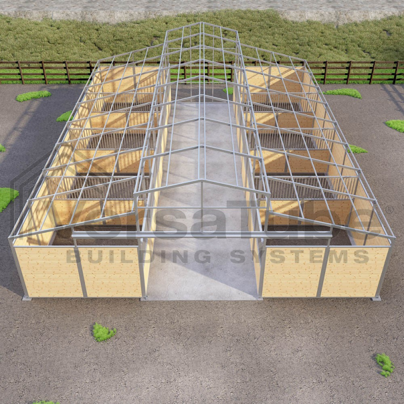 Versatube Highlander Horse Barn 36x48x13/8 (VTHHB3648)