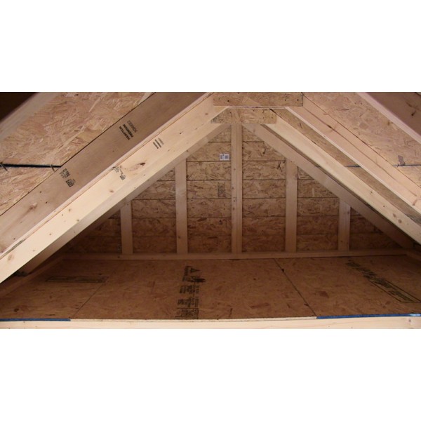 millcreek 12x20 wood storage shed kit - all pre-cut