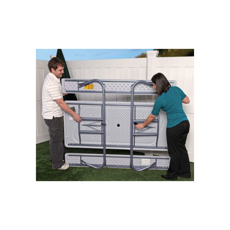 Lifetime 6 ft Folding Picnic Table - White (80215)