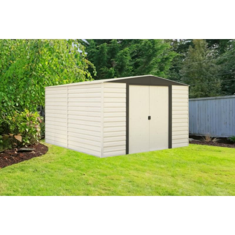 arrow yardsaver 4x10 metal shed free shipping