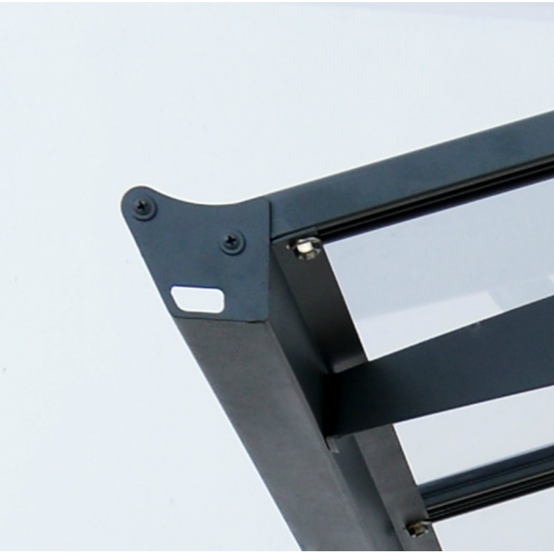 Palram - Canopia Vega 2000 Awning - Gray/Clear (model HG9565)