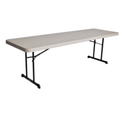 Lifetime 8 ft. Professional Folding Table (Putty) 80127