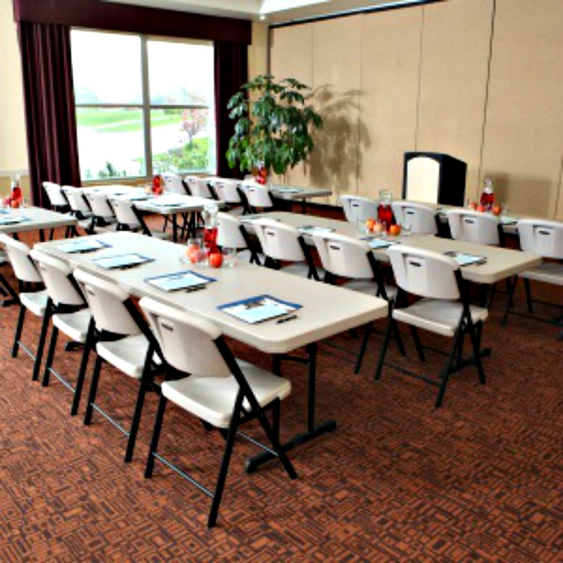 Lifetime 8 ft. Professional Folding Table (Putty) 80127