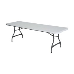 Lifetime 8ft Commercial Stacking Folding Table - White (880299)