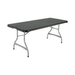 Lifetime 6ft Commercial Stacking Folding Table - Black (280350)