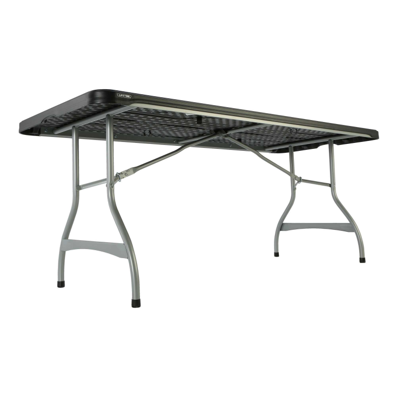 Lifetime 4-pack 6 ft Commercial Stacking Folding Tables - Black (480350)