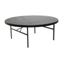 Lifetime 12-Pack Commercial 72 inch Round Table - Black (880403)