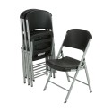 Lifetime 4 Pack Classic Commercial Folding Chair - Black (model 80407)