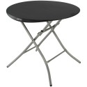 Lifetime Round Personal Table and Chair Combo Black ( 80438)