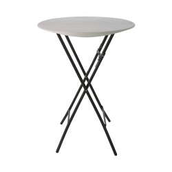 Lifetime 33-Inch Round Bistro Table - Almond (80362)