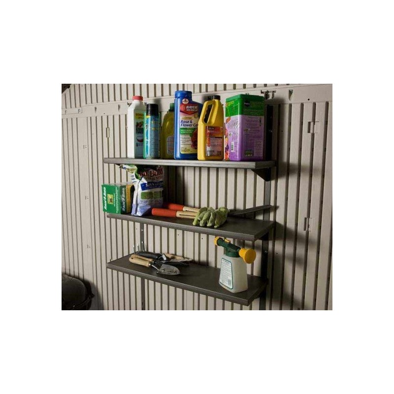 Lifetime Shed 3 Piece 30 in. Shelf Accessory Kit (0130)