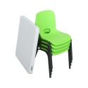 Lifetime Children's Table & Chairs Combo - Lime Green,Chair Almond Table (80500)