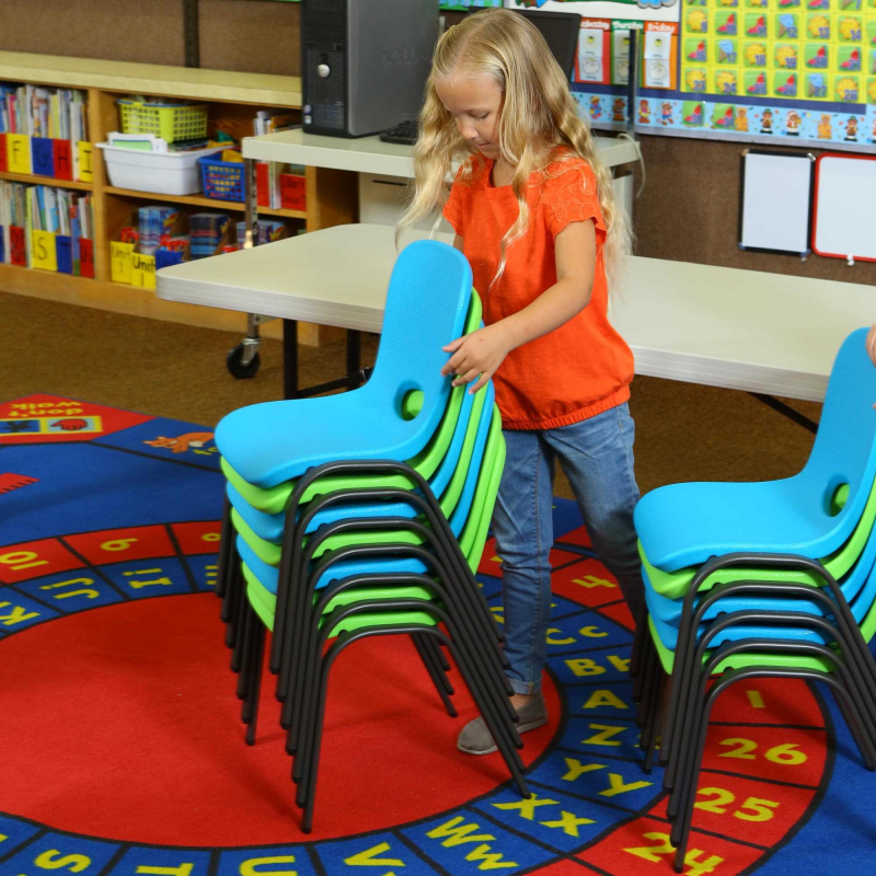 Lifetime Children's Chair and Table Combo - 4 6ft tables, 16 chairs (80520)