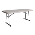 Lifetime 4-pack 6 ft Professional Grade Folding Tables - Putty (480126)