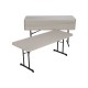 Lifetime 18-pack 6ft Professional Folding Tables - Putty (880126)