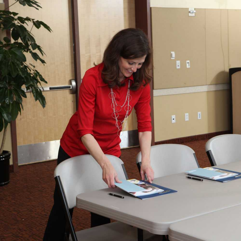 Lifetime 18-pack 8ft Professional Grade Tables - Putty (880127)