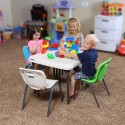 Lifetime 13-pack Contemporary Children's Stacking Chairs - Lime Green (80474)