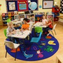 Lifetime Children's Square 24 inch Folding Table - Almond (80425)