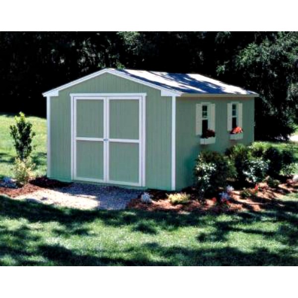 Handy Home Cumberland 10x12 Wood Storage Shed Kit (18283-9)