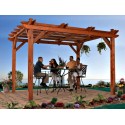 Handy Home Montego Bay 10x12 Pine Pergola (