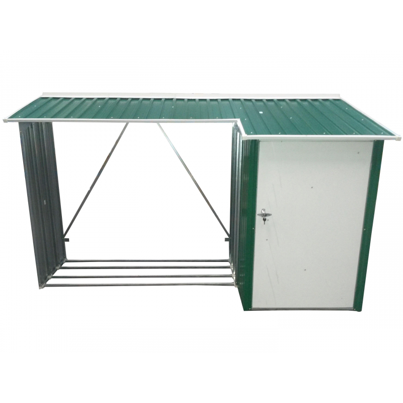 Duramax Woodstore Metal Combo Steel Shed Kit - Green (53661)