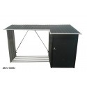 Duramax Woodstore Metal Combo Steel Shed Kit - Gray (53661) Duramax Woodstore Metal Combo Steel Shed Kit - Gray (53661)