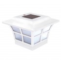 Classy Caps 4X4 PVC Prestige Solar Post Cap - White (SL079W)