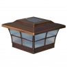 Classy Caps 6x6 Prestige Solar Post Cap - Copper Plated (SLO86)