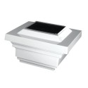 Classy Caps 4x4 PVC Regal Solar Post Cap - White (SLO78W)
