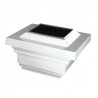 Classy Caps 4x4 PVC Regal Solar Post Cap - White (SLO78W)