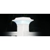 Classy Caps 2.5x2.5 Aluminum Imperial Solar Light Post Cap - White (SLO82W)
