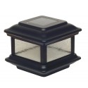 Classy Caps 4x4 Aluminum Colonial Solar Post Cap - Black (SLO88)