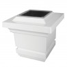Classy Caps 4x4 Classy Solar Post Cap - White (SLO74W)