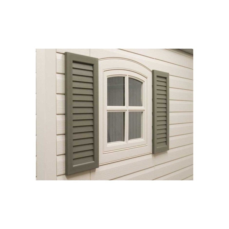 Lifetime Shed Shutters Accessory Kit for 8 ft and 11 ft Sheds 0111