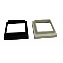 Classy Caps 3x3 Adaptor Imperial Aluminum - Black (SLO83B)