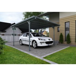 Palram Verona Carport Kit - Gray (HG9135)