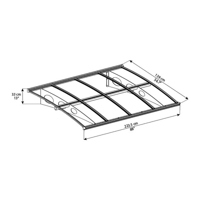 Palram Herald 2230 Awning Kit (HG9580)