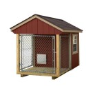 EZ-Fit 5x8 Wood Dog Kennel Kit w/ Windows (ez_kennel58)