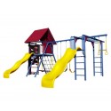 Lifetime Double Slide Deluxe Playset (Primary Colors) 90274