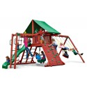 Gorilla Sun Valley II Cedar Wood Swing Set Kit - Redwood (01-0011)