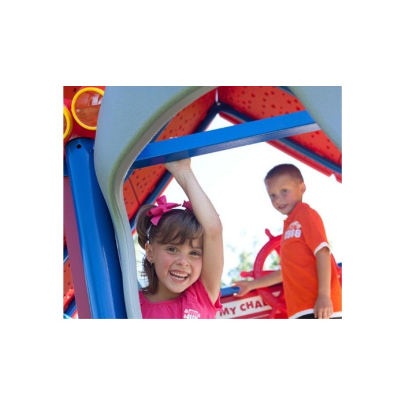 Lifetime Double Slide Deluxe Playset (Primary Colors) 90274