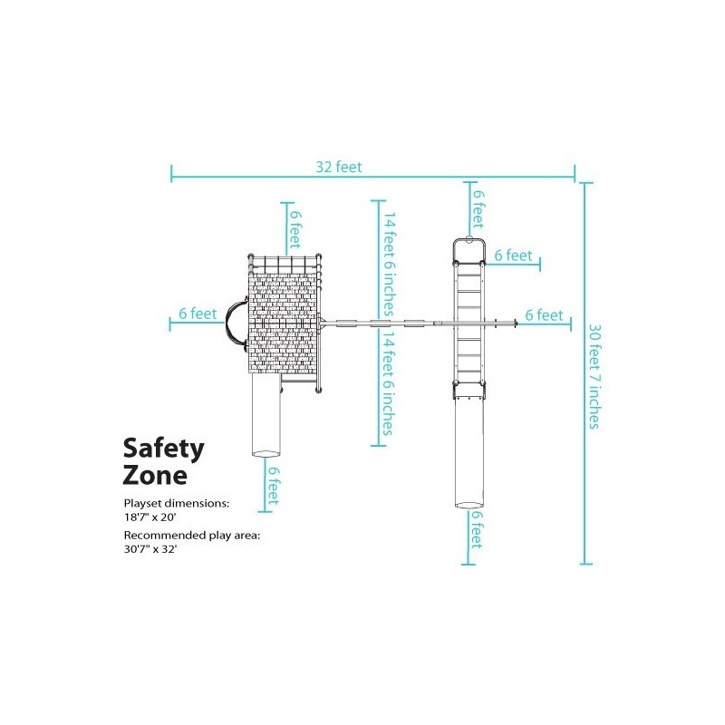 Lifetime Double Slide Deluxe Playset (Primary Colors) 90274