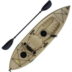 Lifetime Muskie 120 Sit-On-Top Angler Kayak w/ Paddle (90508)