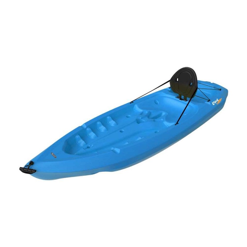 Lifetime 2-Pack 8 ft Lotus Plastic Kayaks w/ Paddles - Blue (90172)
