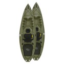 Emotion 2-Pack 10 ft Renegade Plastic Kayaks - Olive Green (90733)
